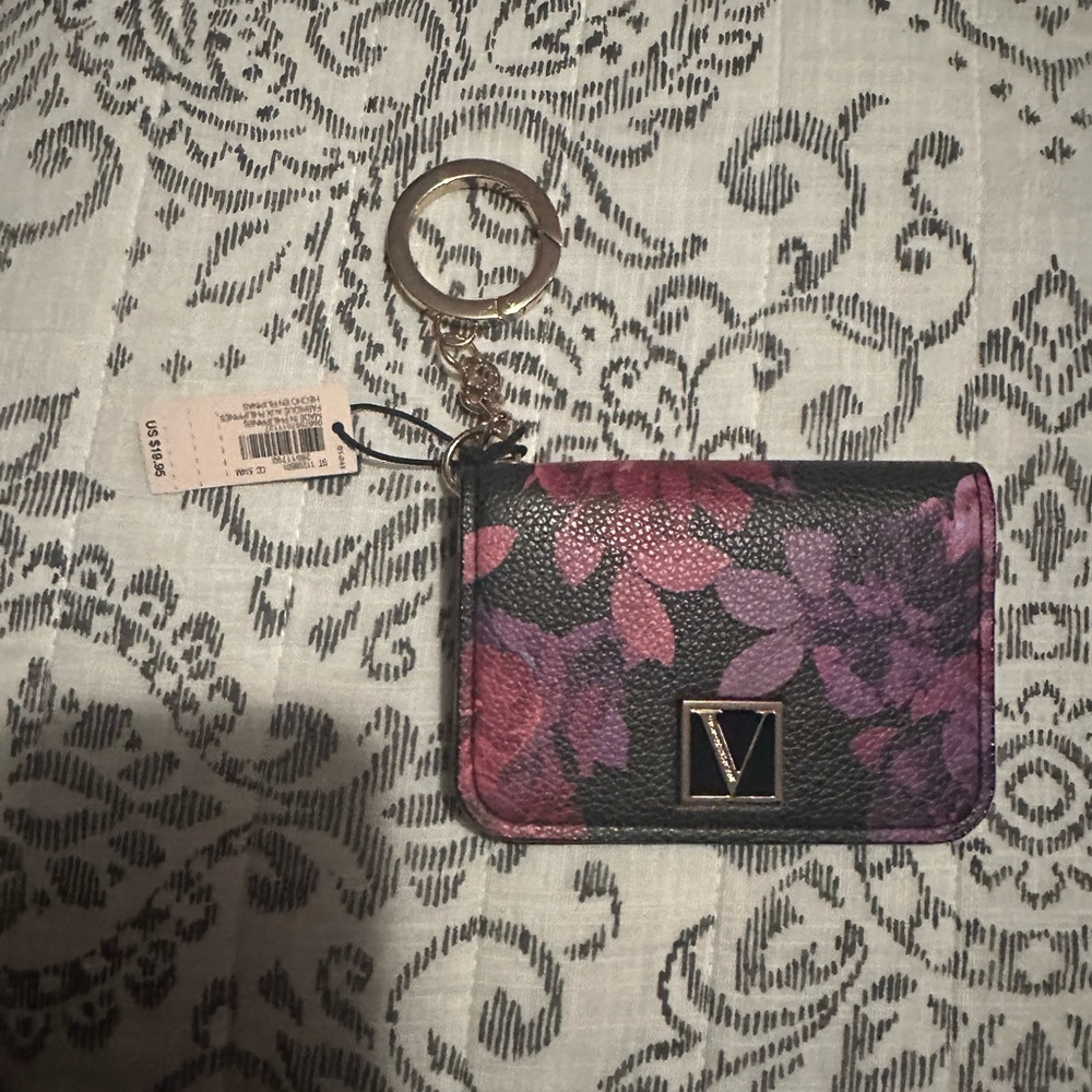 Victoria Secret keychain 4 slot wallet with outer ID slot